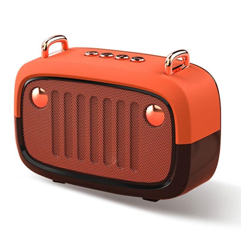 Enceinte Audio Vintage Orange - Louise Vintage