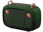 Enceinte Audio Vintage Verte