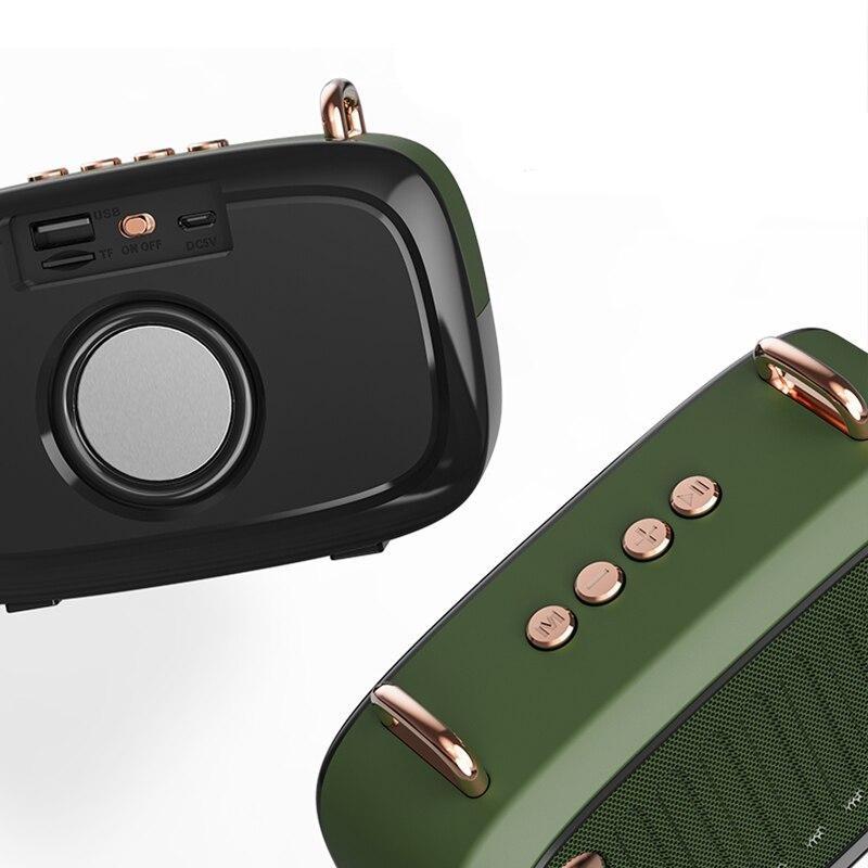 Enceinte Audio Vintage Verte - Louise Vintage