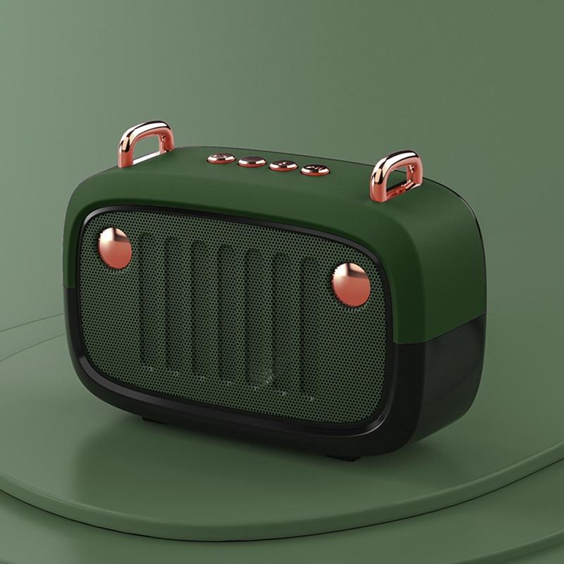 Enceinte Audio Vintage Verte - Louise Vintage
