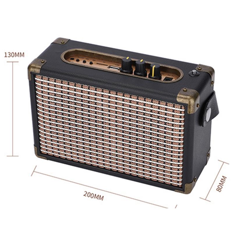 Enceinte Vintage<br> Cuir - Louise Vintage