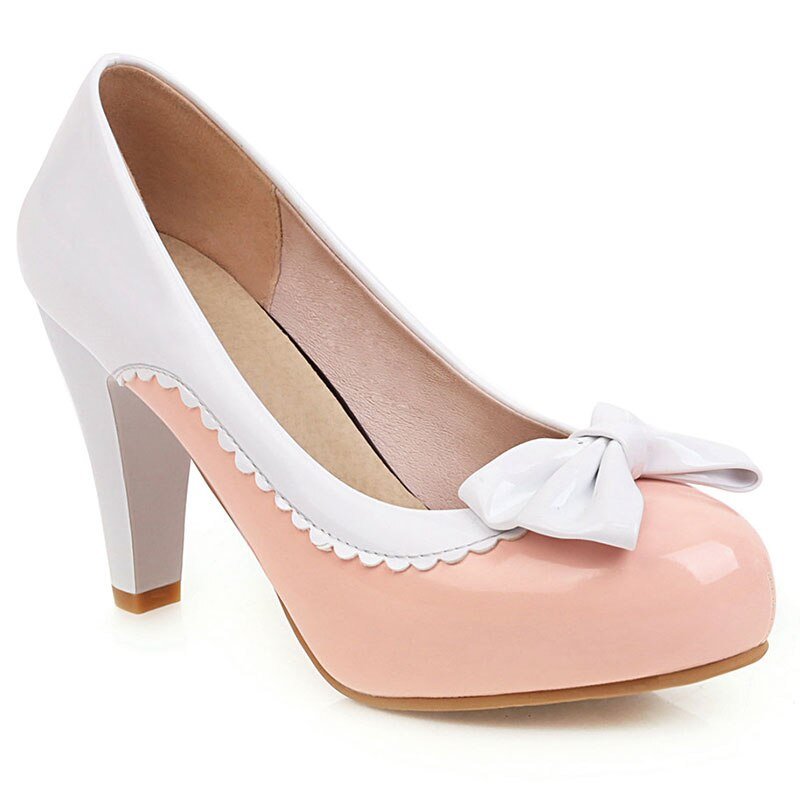 Escarpins Rétro Pin Up Rose - Louise Vintage