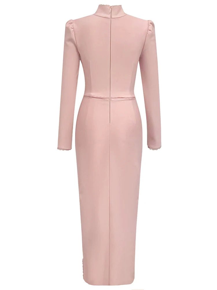 Femme Robe Année 40 Bordeaux - Louise Vintage