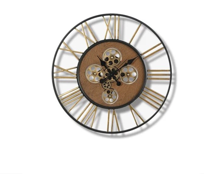 Horloge Murale Géante Vintage Londres - Louise Vintage