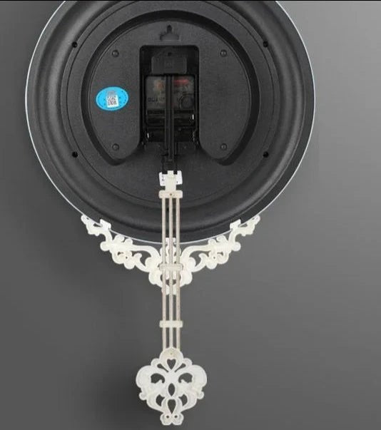 Horloge Murale Ronde Pendule Vintage Papillon - Louise Vintage