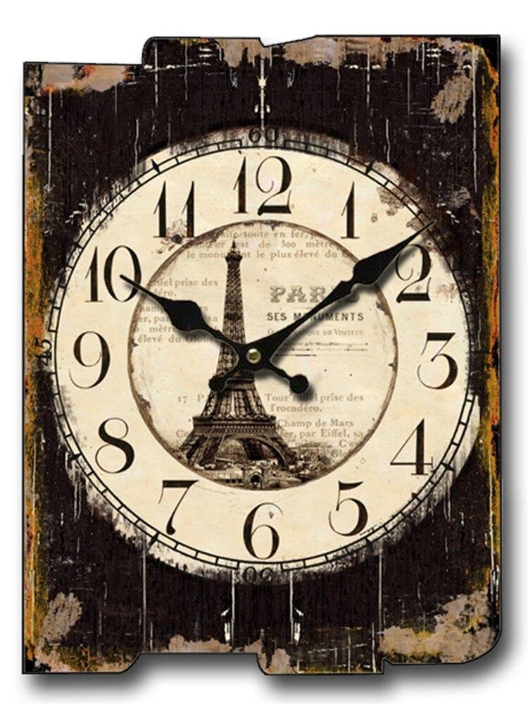 Horloge Murale Vintage 40 cm Monuments - Louise Vintage