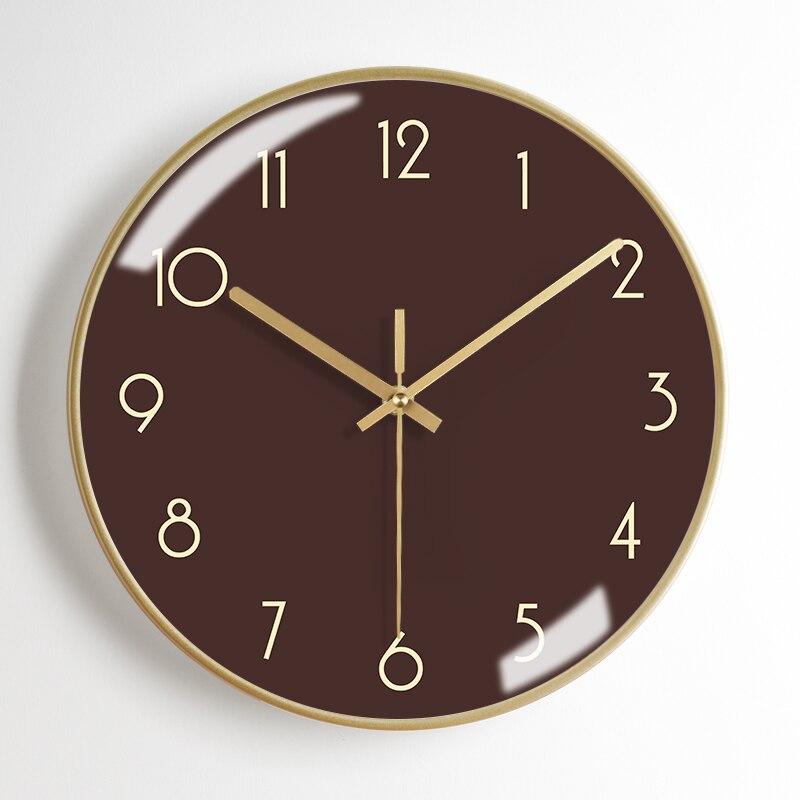 Horloge Murale Vintage Années 70 Marron - Louise Vintage
