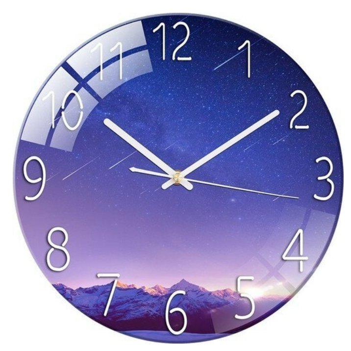 Horloge Murale Vintage Violet - Louise Vintage
