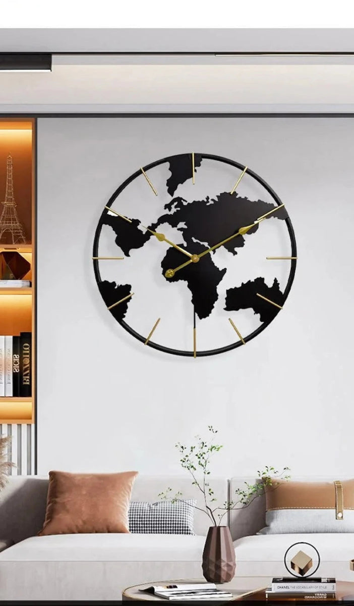 Horloge Vintage<br> Globe - Louise Vintage