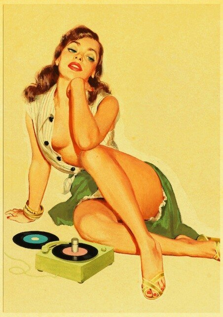Jolie Affiche Vintage - Louise Vintage