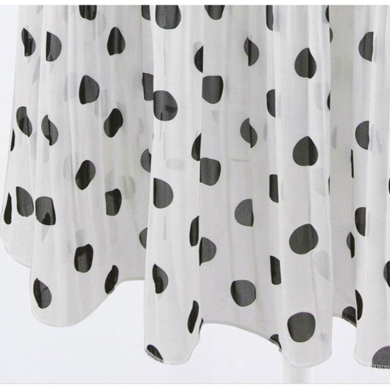 Jupe à Pois Vintage Blanc - Louise Vintage