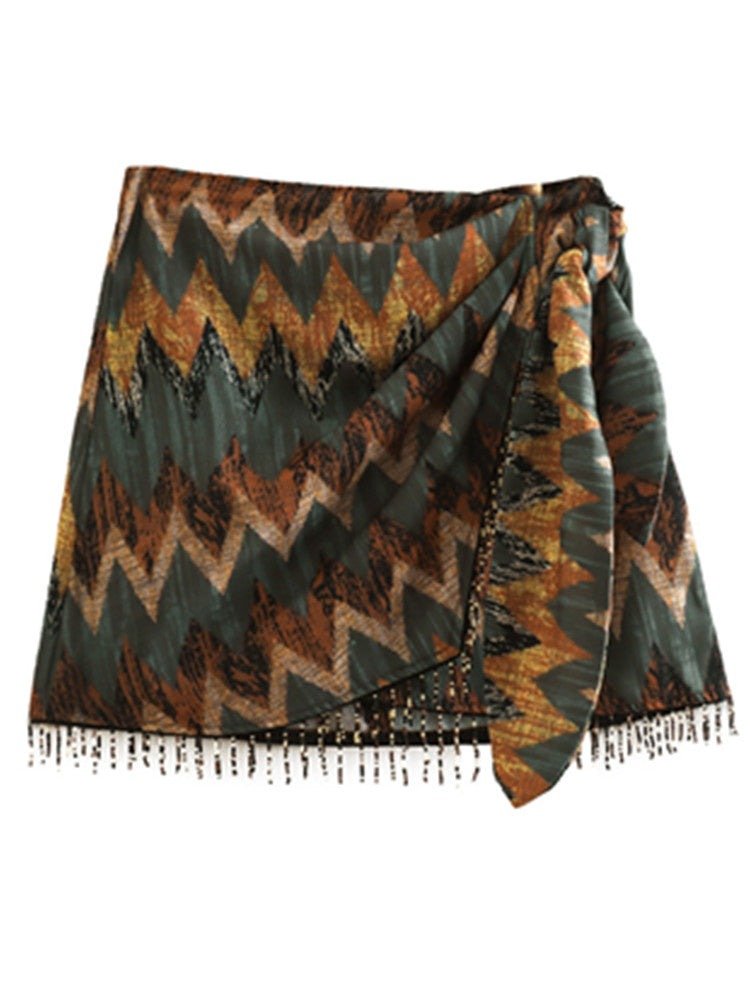 Jupe Courte Vintage Noeud - Louise Vintage