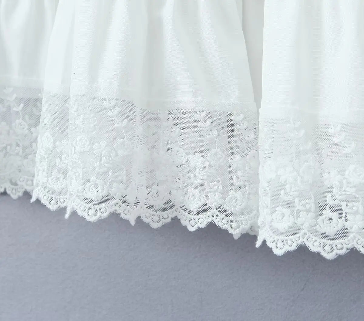 Jupe Longue Dentelle Vintage - Louise Vintage