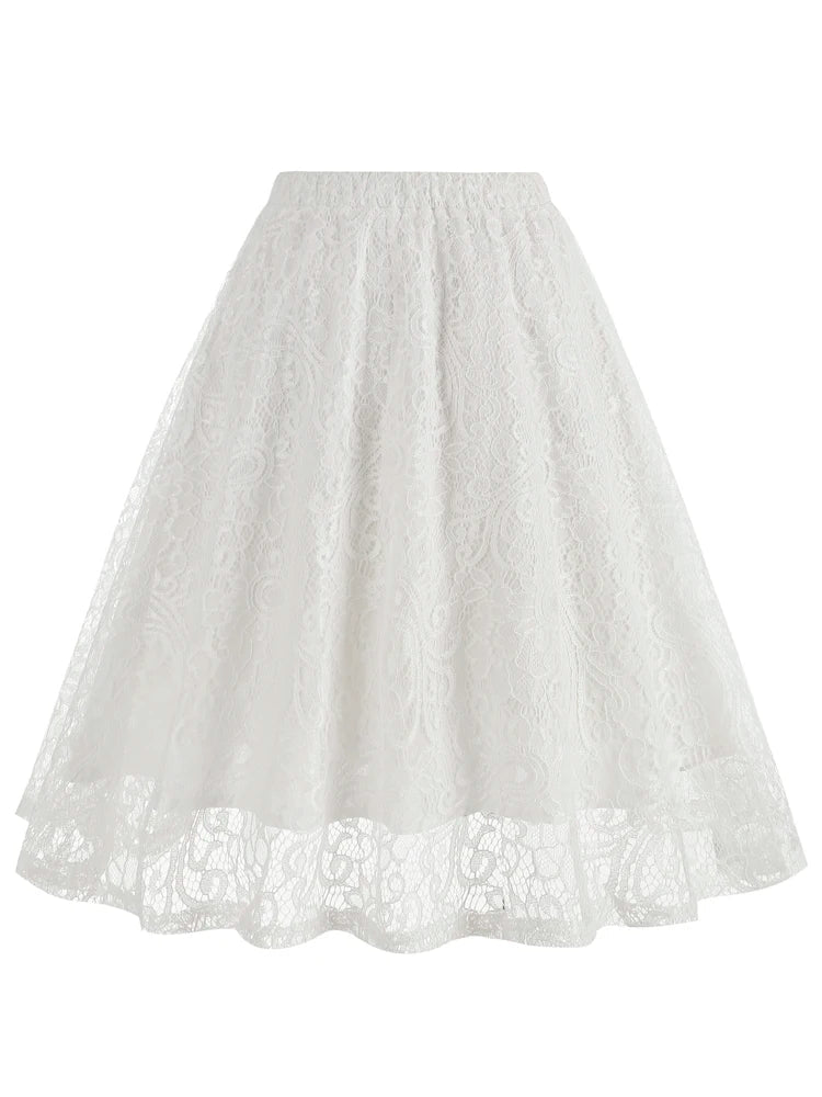 Jupe Longue Vintage Plissée Goa - Louise Vintage