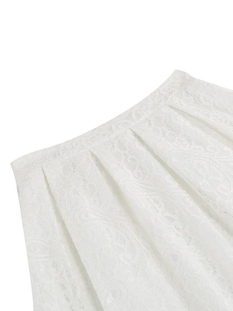 Jupe Longue Vintage Plissée Goa - Louise Vintage