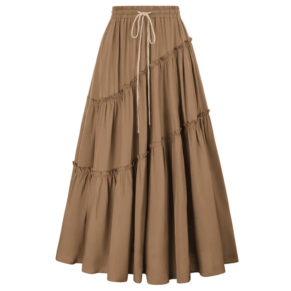 Jupe Longue Vintage Plissee Woodstock Louise Vintage