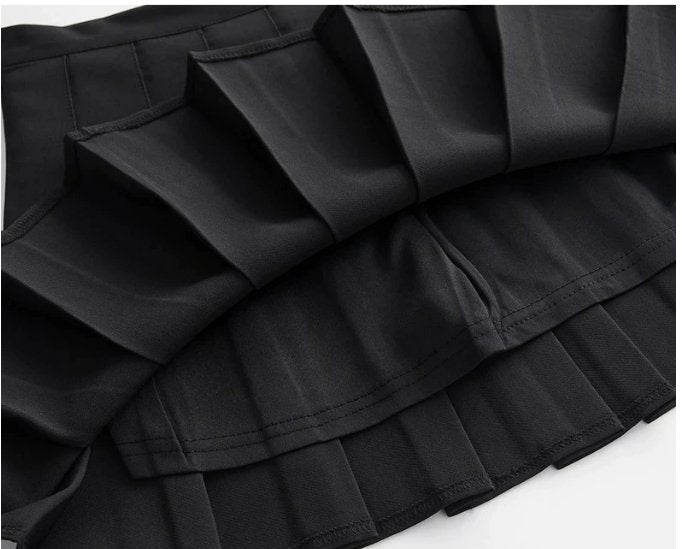 Jupe Noir Vintage Courte - Louise Vintage