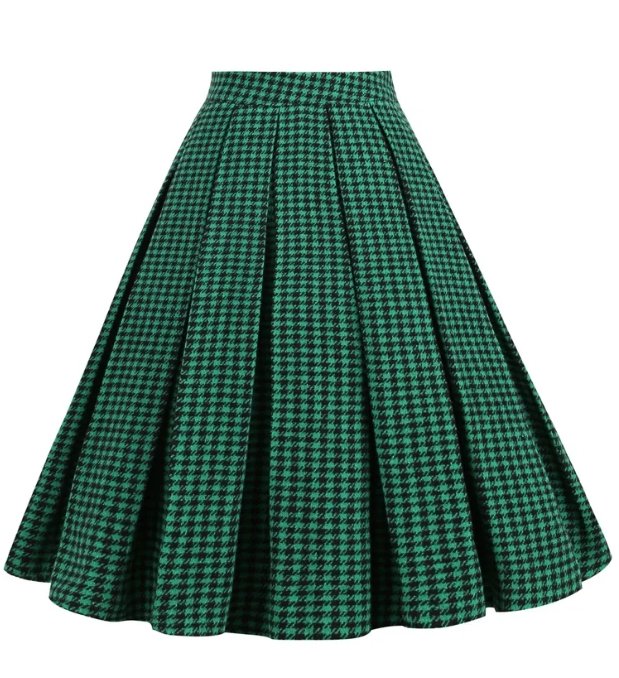 Jupe Trapèze Mi Longue Vintage - Louise Vintage