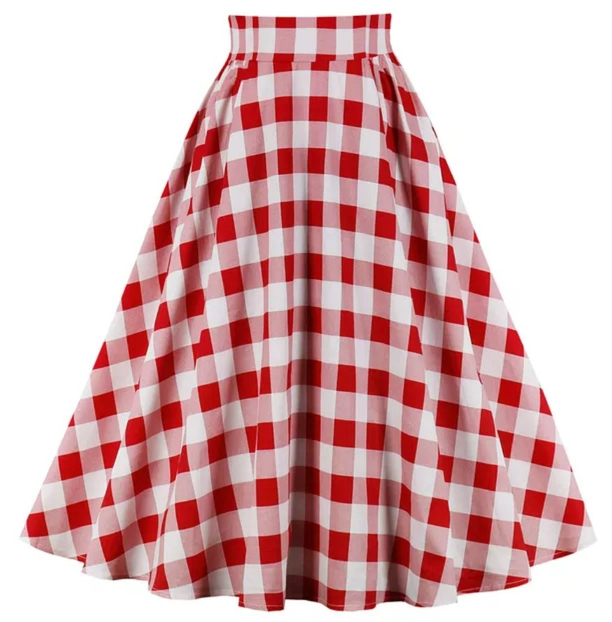 Jupe Vichy Vintage - Louise Vintage