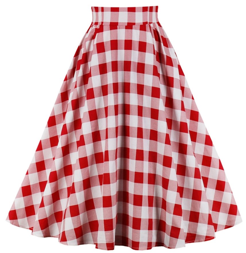 Jupe Vichy Vintage - Louise Vintage