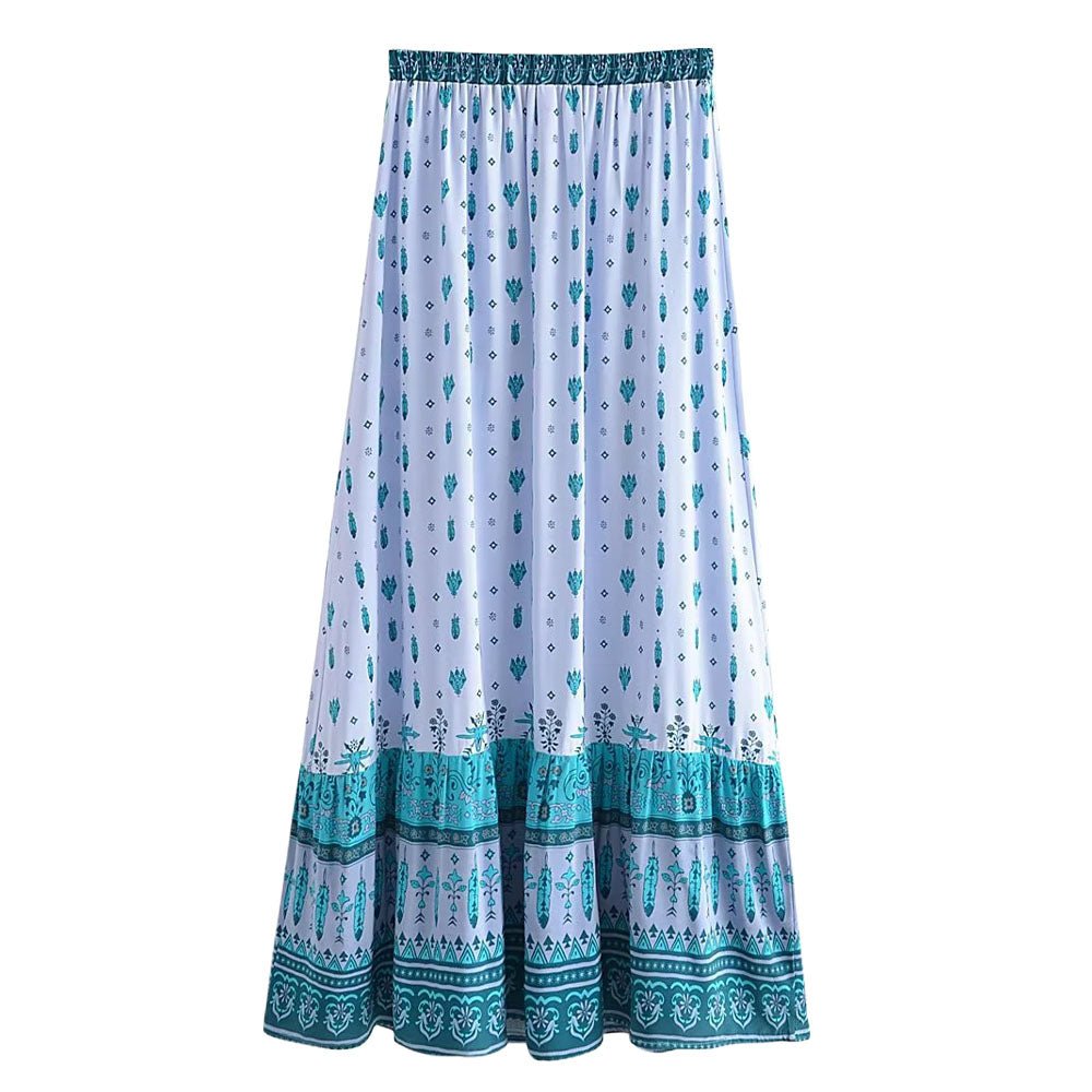 Jupe Vintage Avec Broderie tribal - Louise Vintage