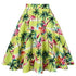 Jupe Vintage Flamants Jaune - Louise Vintage
