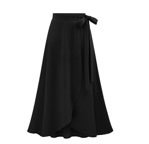 Jupe Vintage Grande Taille Longue Noir - Louise Vintage