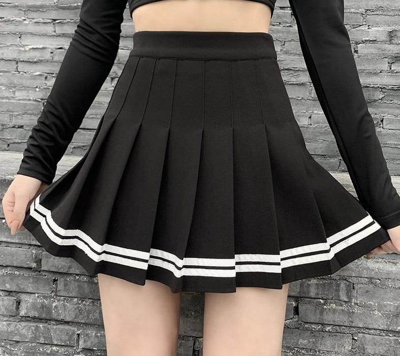 Jupe Vintage Preppy Plissée - Louise Vintage