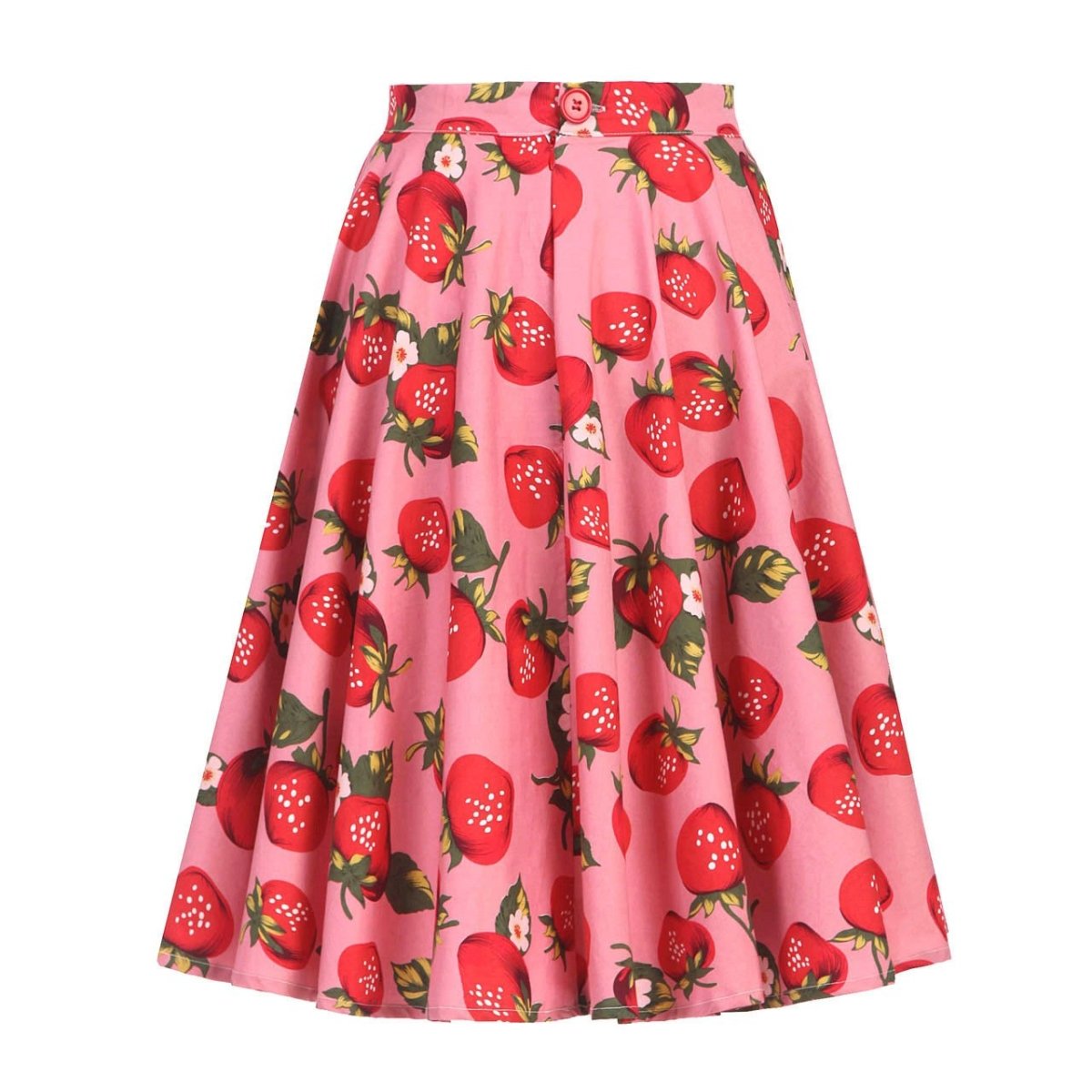 Jupe Vintage Rose Fraise - Louise Vintage