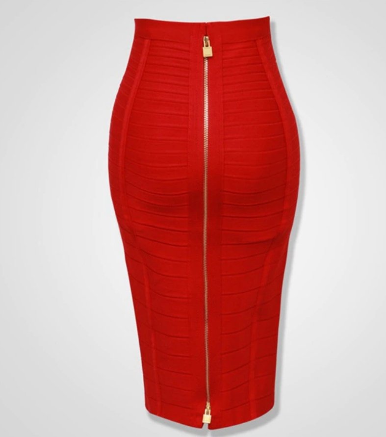 Jupe Vintage Rouge - Louise Vintage