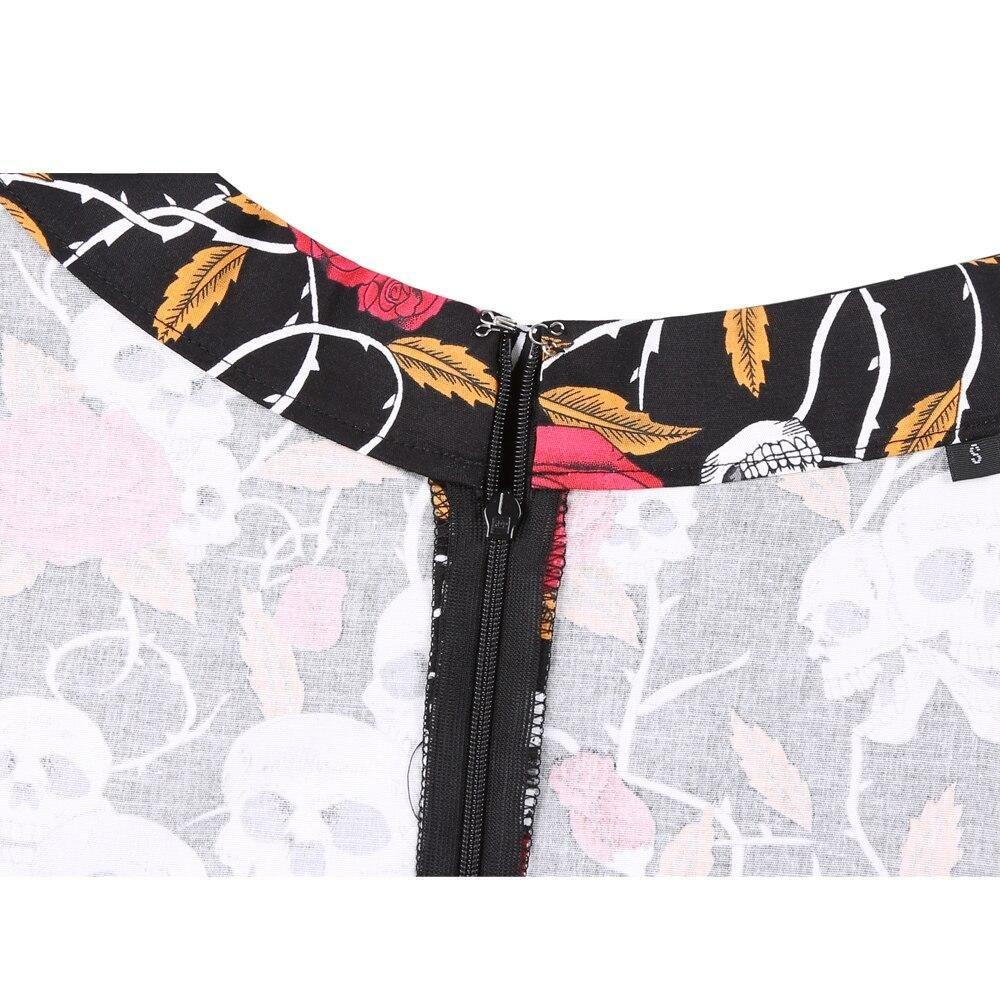 Jupe Vintage Tête de Mort - Louise Vintage