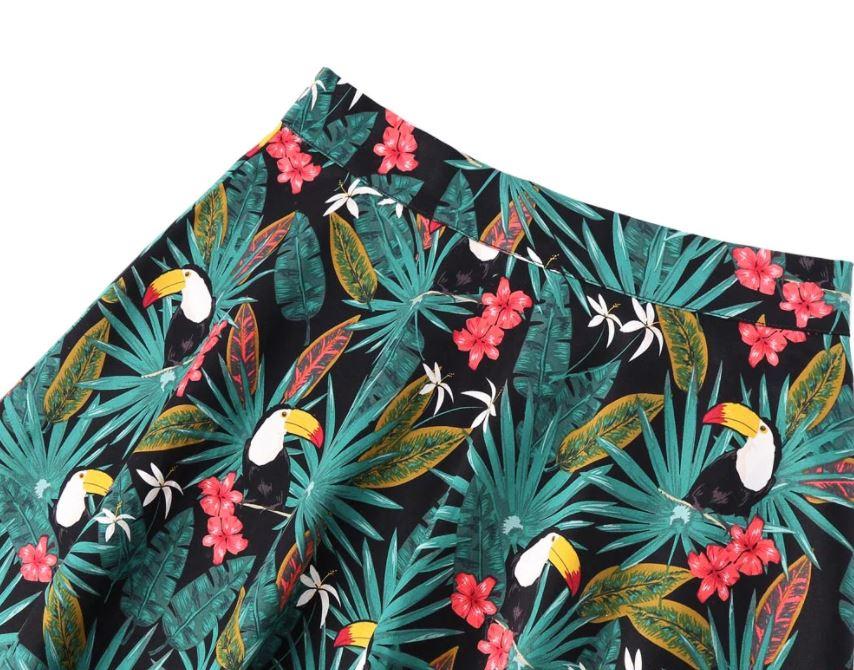 Jupe Vintage Toucan - Louise Vintage