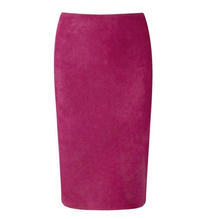 Jupe Vintage Velours Bordeaux - Louise Vintage