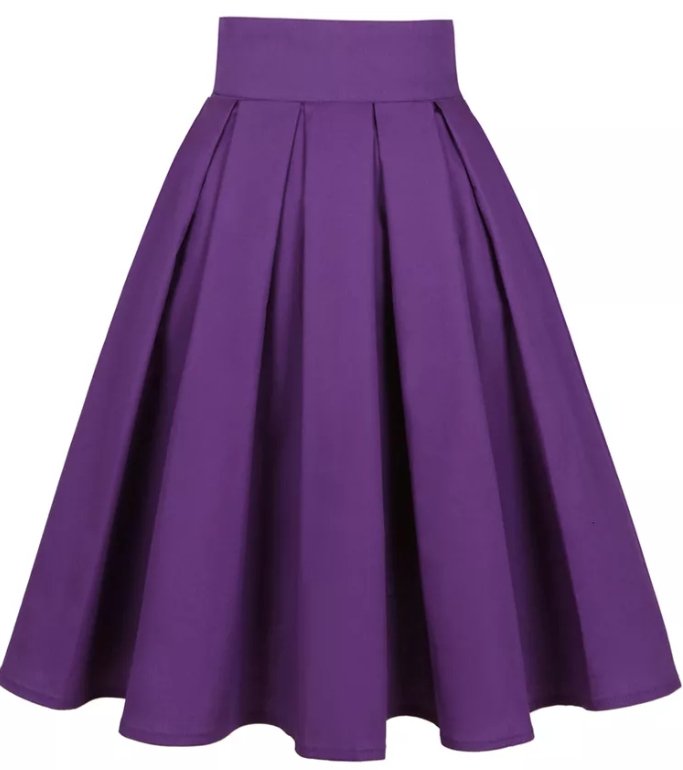 jupe violette