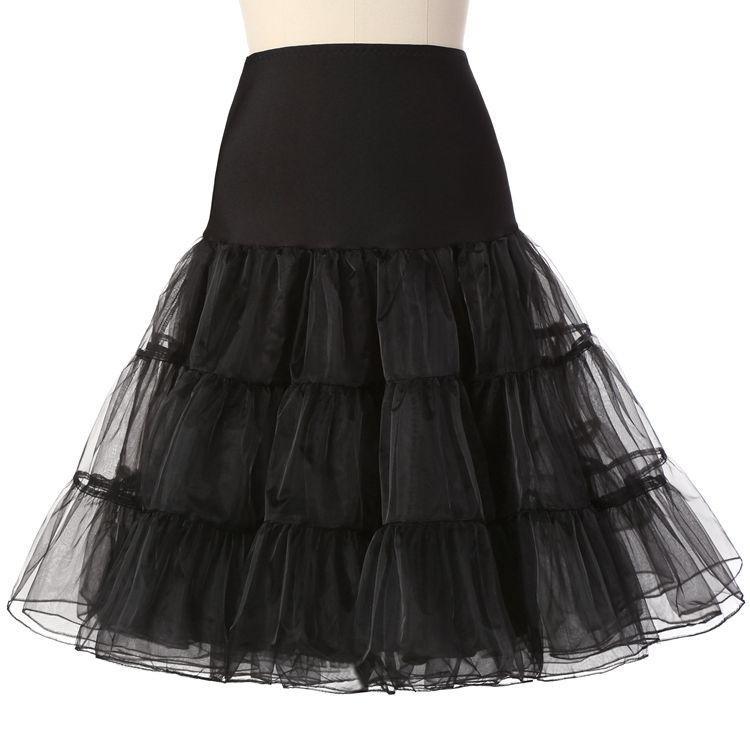 Jupon pour Robe Vintage Noir - Louise Vintage