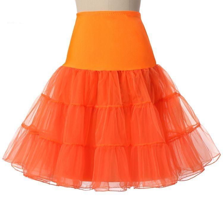 Jupon pour Robe Vintage Orange - Louise Vintage