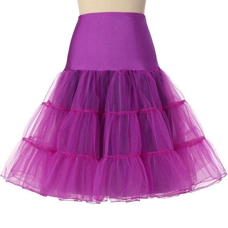 Jupon pour Robe Vintage Violet - Louise Vintage