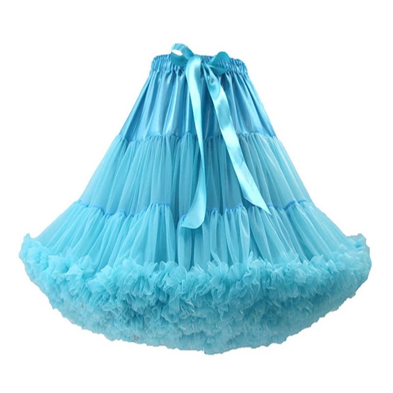 Jupon Sous Robe Vintage Bleu Ciel - Louise Vintage