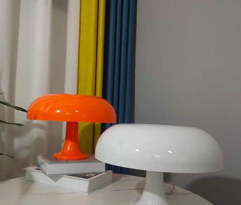 Lampe Champignon Vintage Orange - Louise Vintage