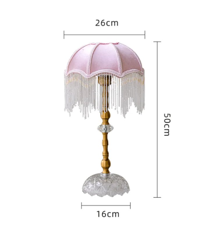 Lampe de Chevet Vintage Rose - Louise Vintage