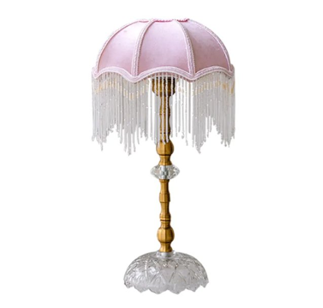 Lampe de Chevet Vintage Rose - Louise Vintage