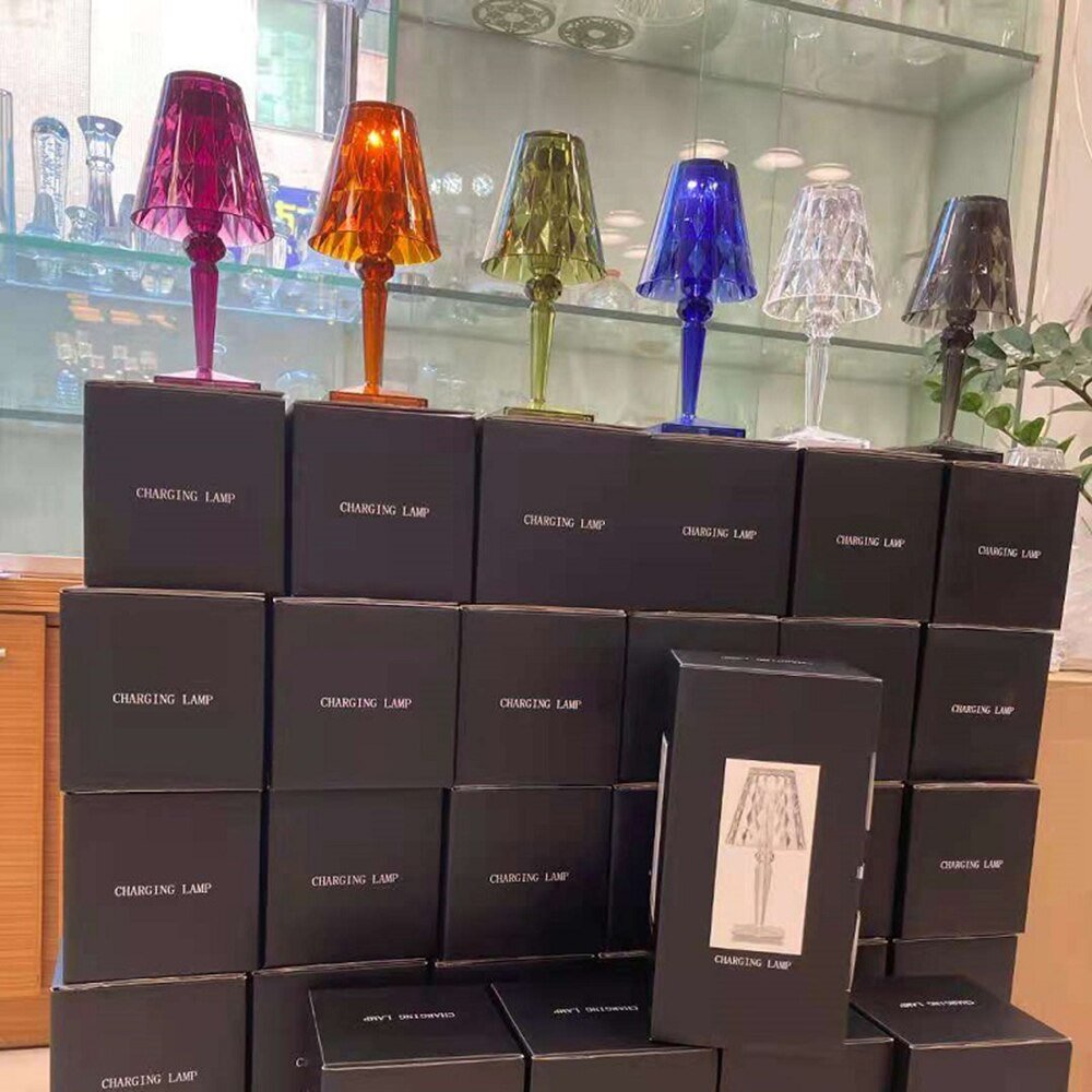 Lampe de Chevet Vintage USB Vert - Louise Vintage