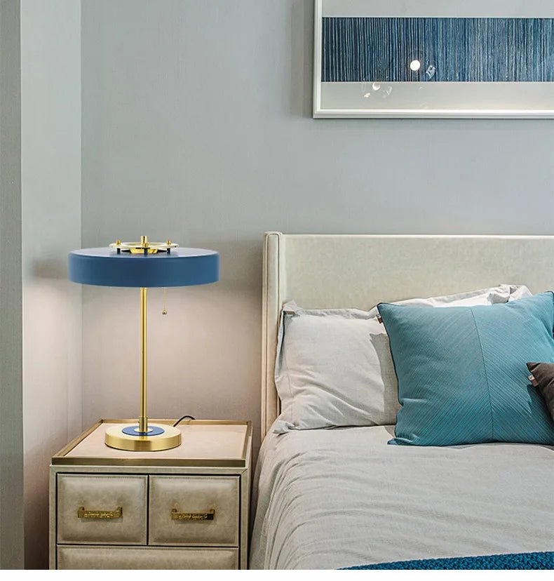 Lampe de Salon Vintage Bleu - Louise Vintage