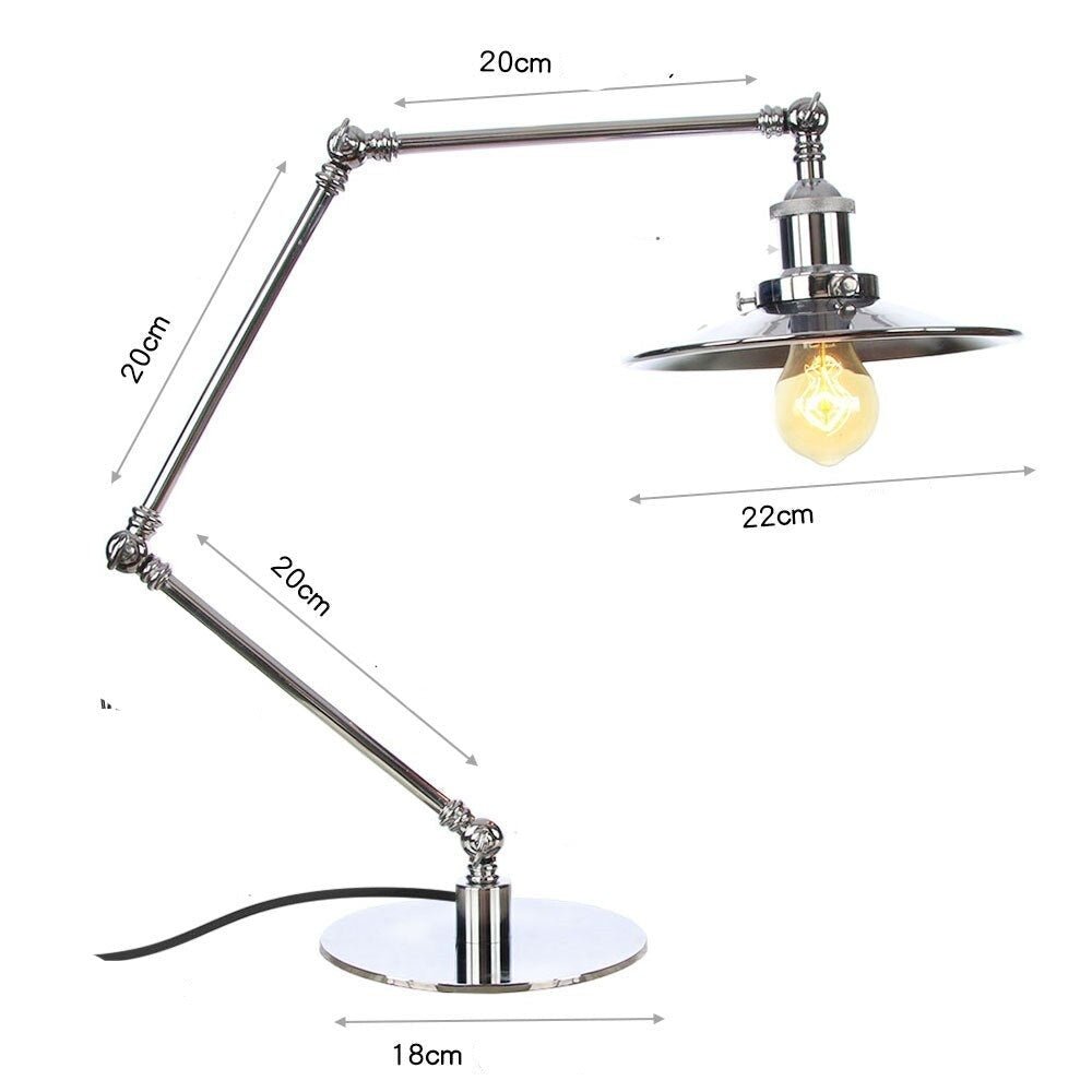 Lampe de Table Industrielle Vintage - Louise Vintage