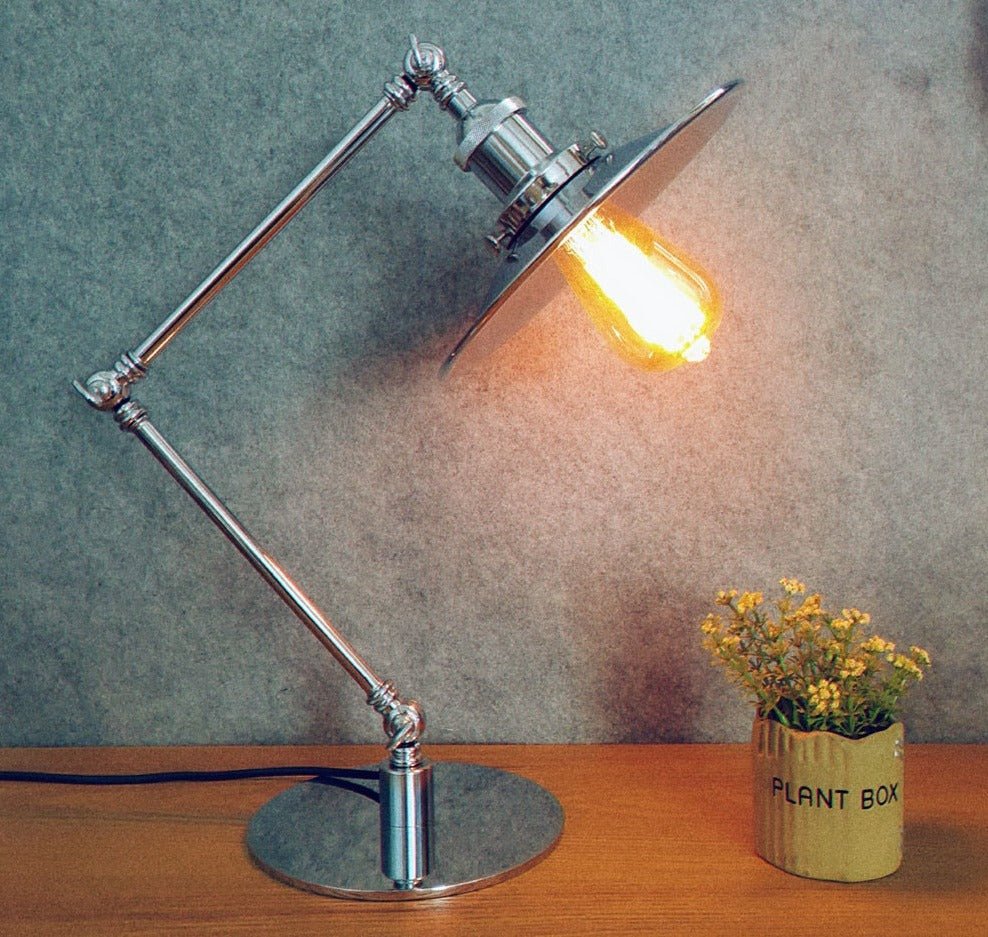 Lampe de chevet pied bobine - Vintage by fabichka