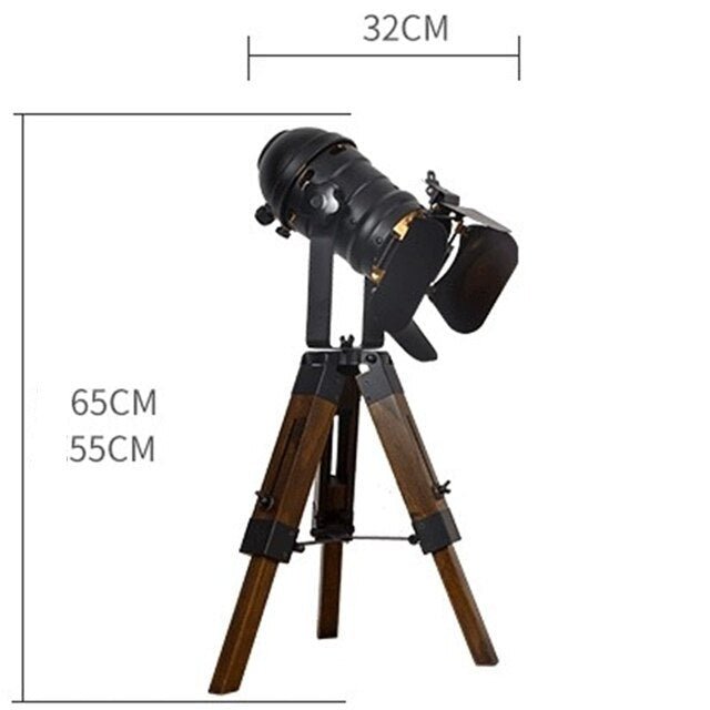 Lampe sur Pied Vintage Noir - Louise Vintage