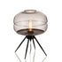 Lampe Verre Vintage Design Noire - Louise Vintage