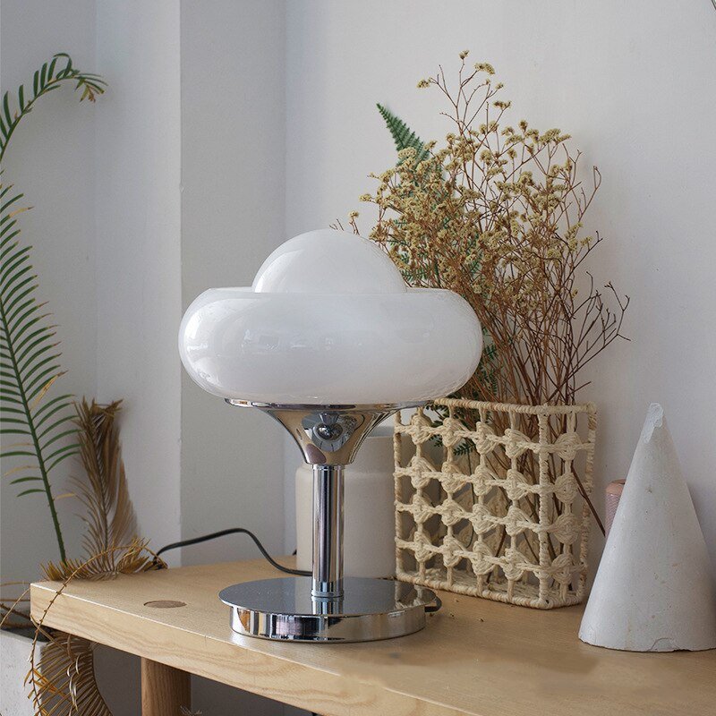 Lampe Vintage Année 70 Blanc - Louise Vintage