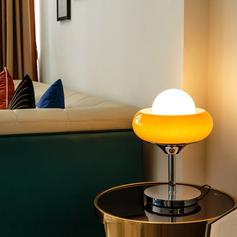 Lampe Vintage Année 70 Marron - Louise Vintage
