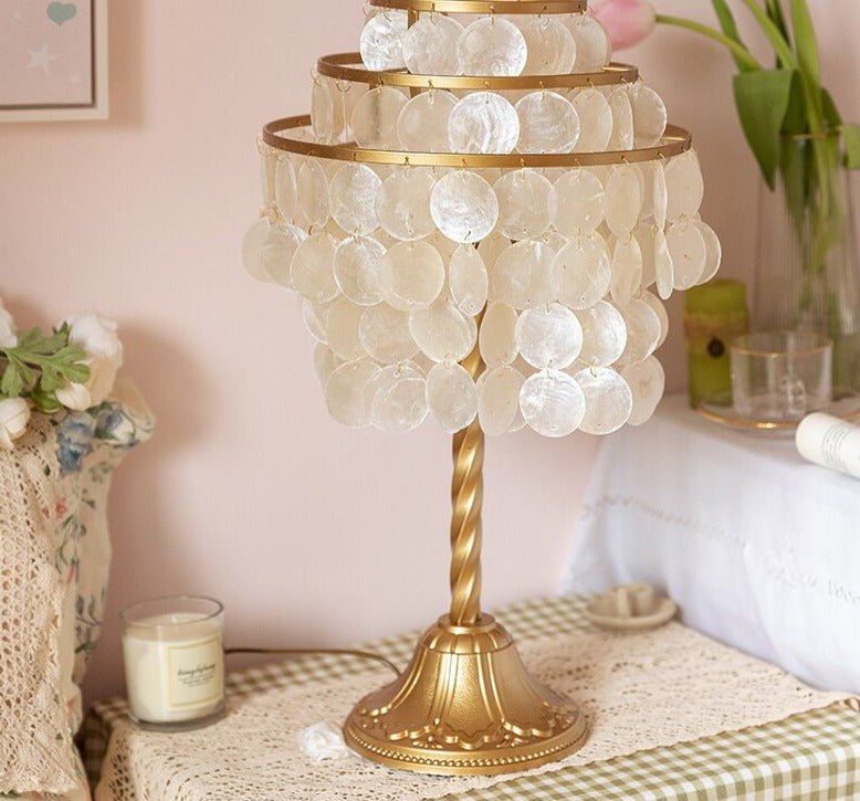 Lampe Vintage Nacre - Louise Vintage